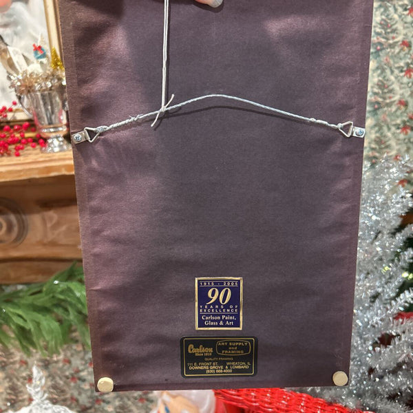 Framed Etching by Dutch Artist Jan Sirks 1885-1973 "Large Torenstraat, Rotterham