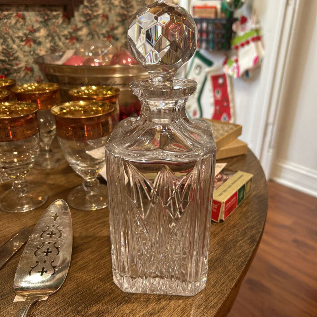 Lead Crystal Decanter