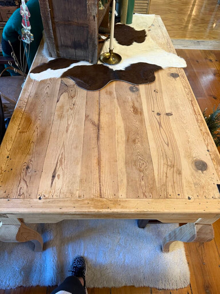 Pine Table 67L 36D 31H IN STORE PICKUP ONLY