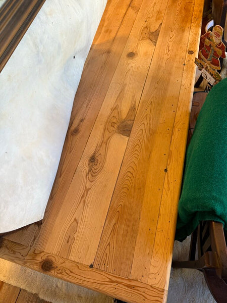 Pine Table 67L 36D 31H IN STORE PICKUP ONLY