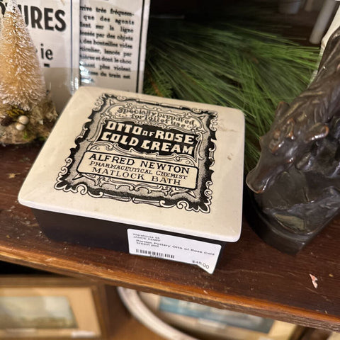 Portion Pottery Otto of Rose Cold cream pot