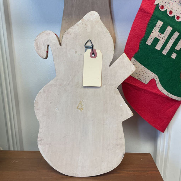 Moxie - Wood Snowman Art - 12.5"