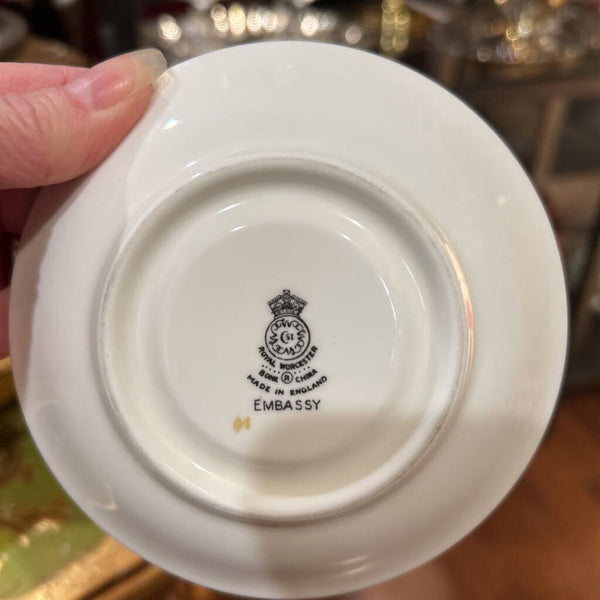 Royal Worcestershire Embassy Bone China Made in England set of 4