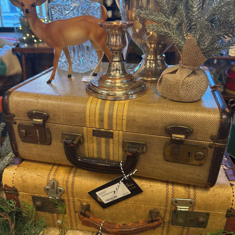 Small Stripe Suitcase