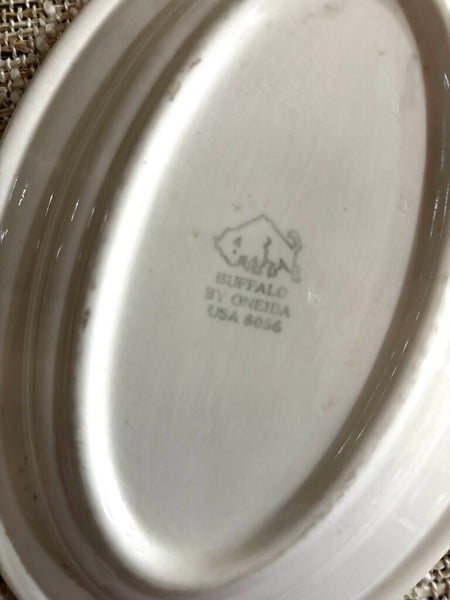 Vintage Ironstone Buffalo China Bread Plate 8L
