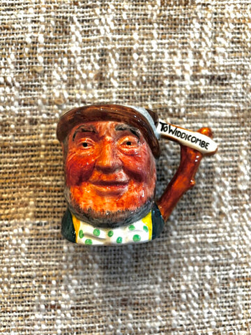Vintage English Ware Lancaster Cobleigh Face Mini Mug UNCLE TOM