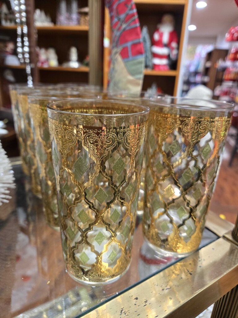 Culvers glasses 5.5 tall set of 8