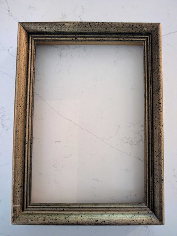 Vintage Gold Wooden Frame 7 x 9 x 1.5