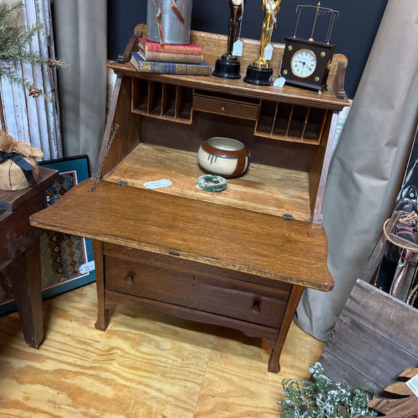 Antique Secy Cabinet~