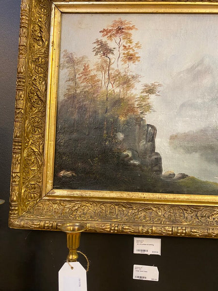 22 x 30 antique oil painting