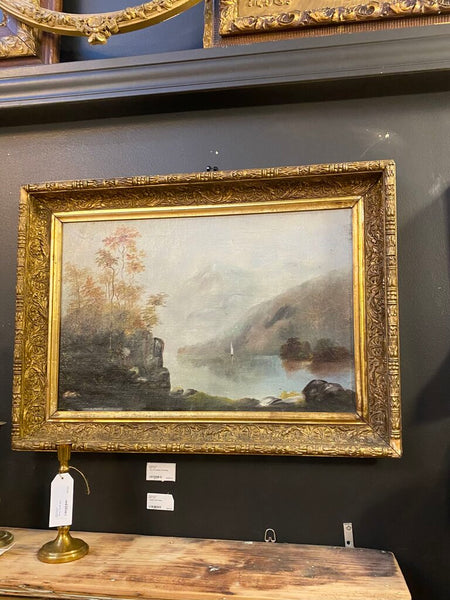 22 x 30 antique oil painting