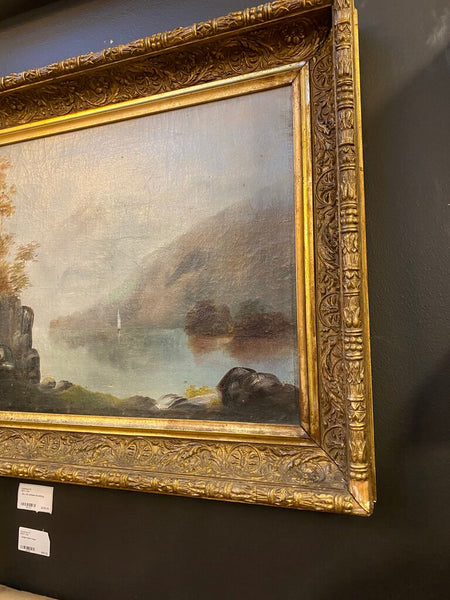 22 x 30 antique oil painting