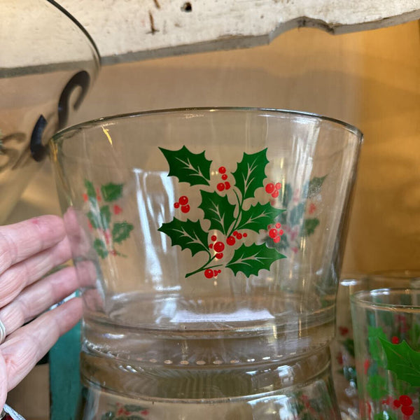 Vintage Christmas bowl