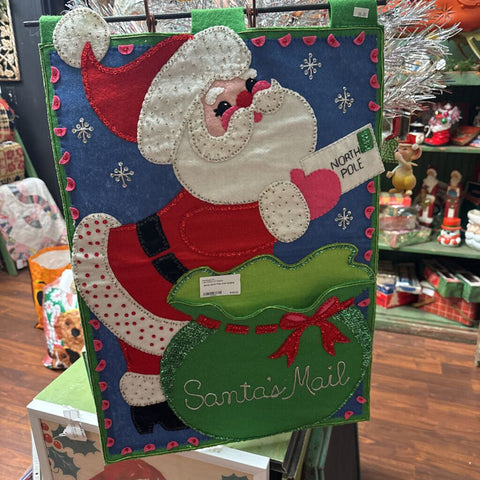 Santa North Pole wall hanging