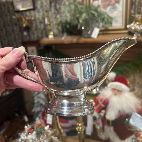 Gravy Boat Silver Plated