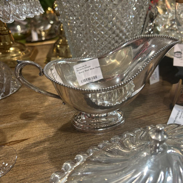 Gravy Boat Silver Plated