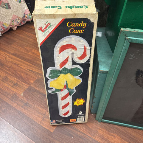 Candy cane with box