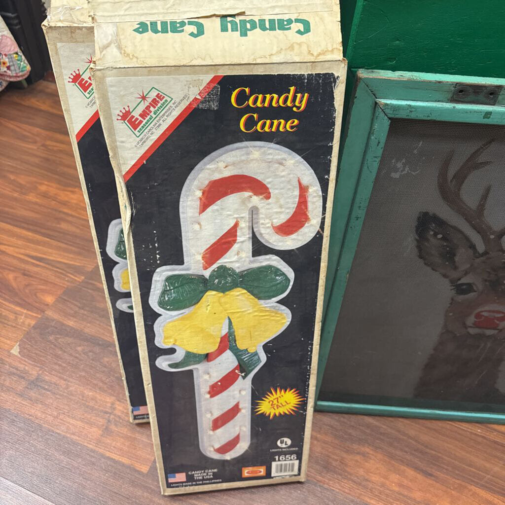 Candy cane with box