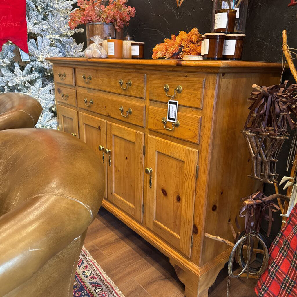 PINE BUFFET BY MILLING ROAD 20.5 D 41 T 61 LONG IN STORE PICK UP ONLY