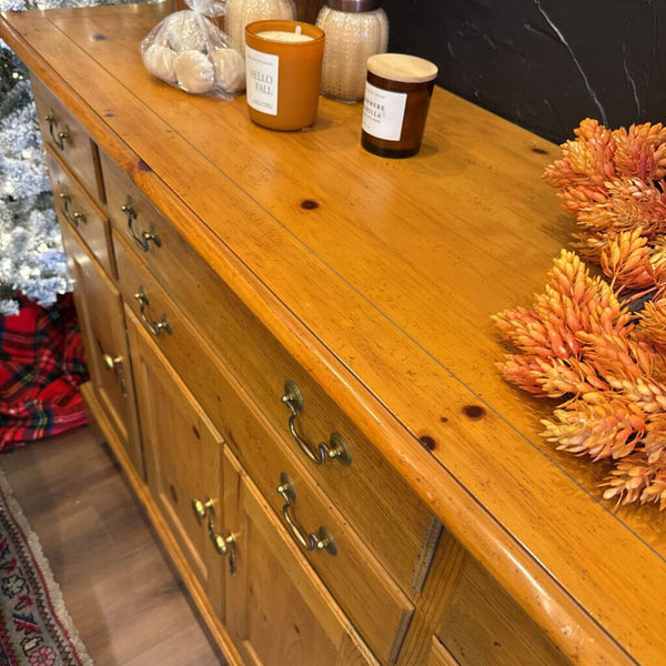 PINE BUFFET BY MILLING ROAD 20.5 D 41 T 61 LONG IN STORE PICK UP ONLY