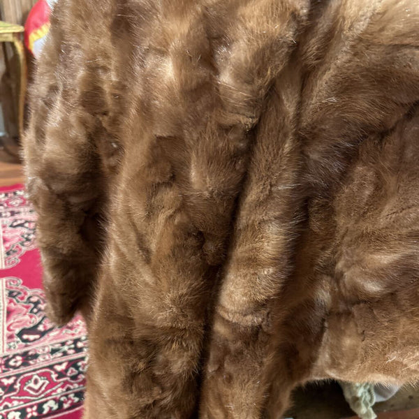 Vintage Chevron Fox Throw/Rug