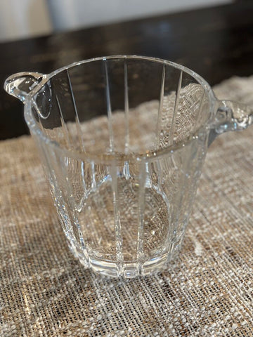 Vintage Crystal Ice Bucket