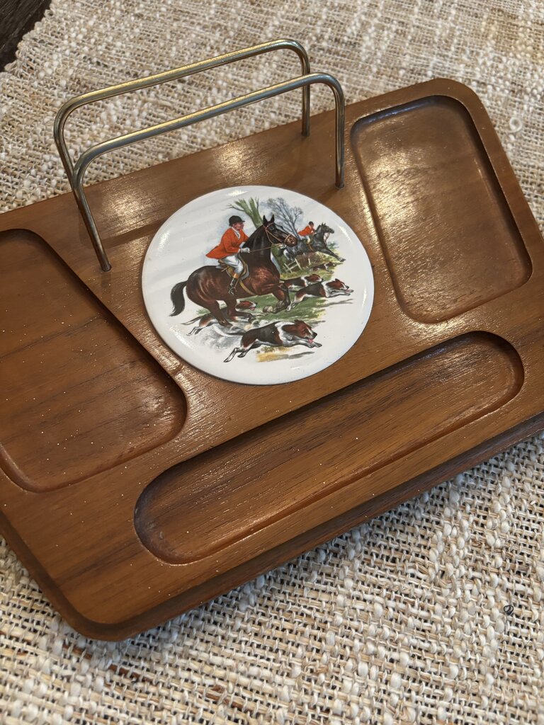 Vintage Wooden Men's Dresser Valet