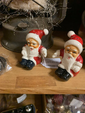 Vintage Santa S&P~ 2.25" w x 2.25" l x 3" t