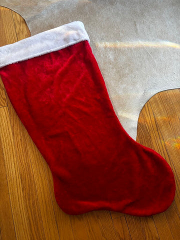 Vintage Large Red Stocking