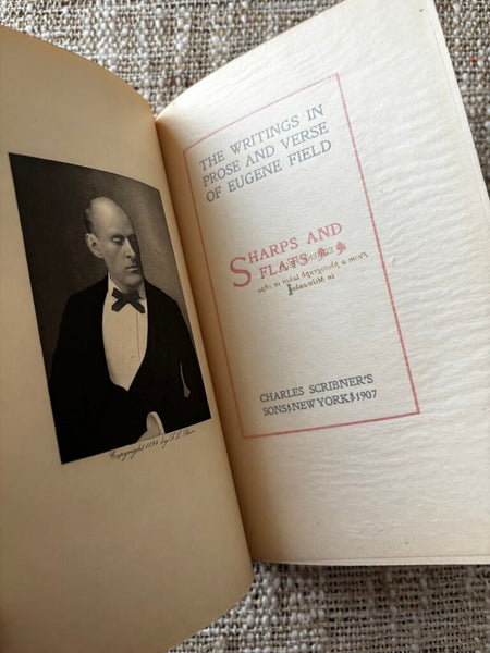 Set of 8 Books The Works of Eugene Fields 1907