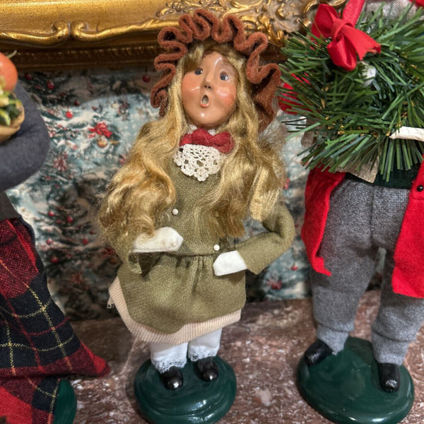 Byers Choice Caroler Girl 10"