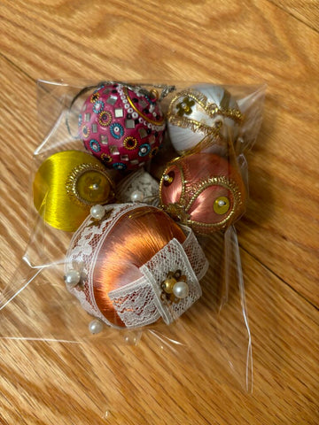 Vintage Ornament Bundle of 5