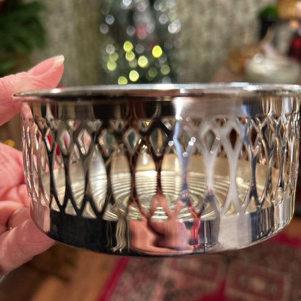 Wind Coaster Silver Plated