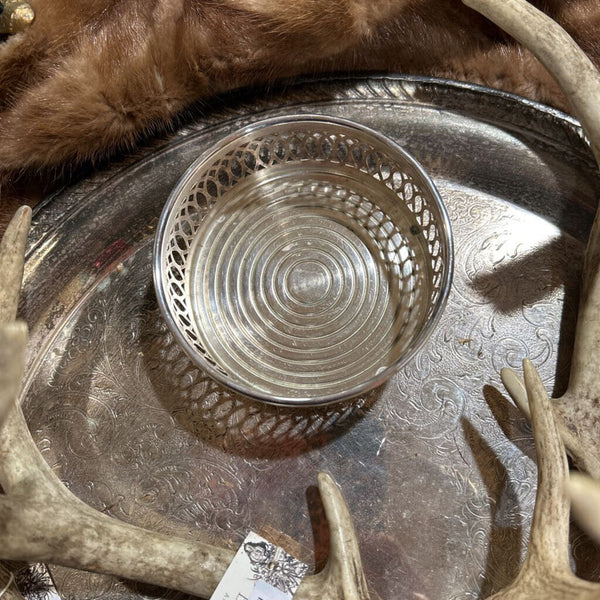 Wind Coaster Silver Plated