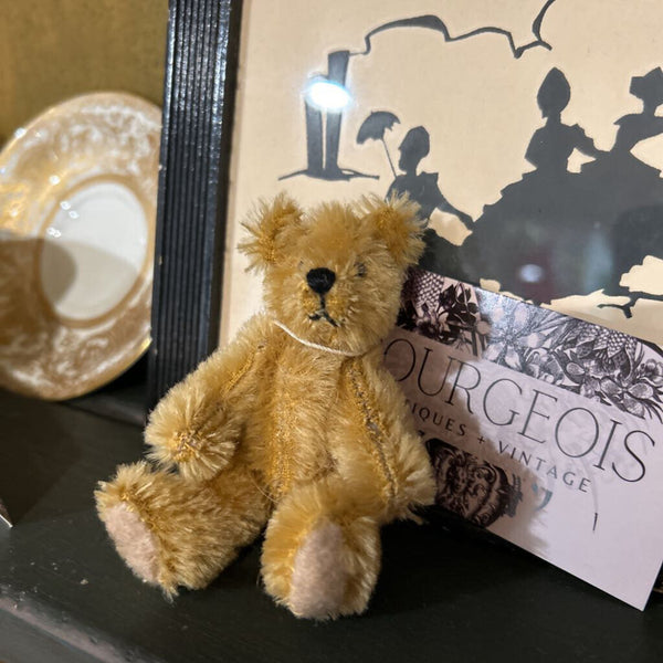 Stiff Mini Teddy Bear Jointed Highly Collectible 4"