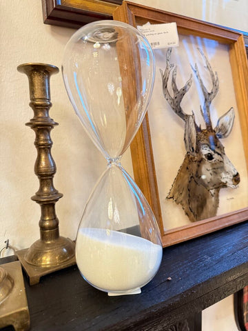Glass Hourglass