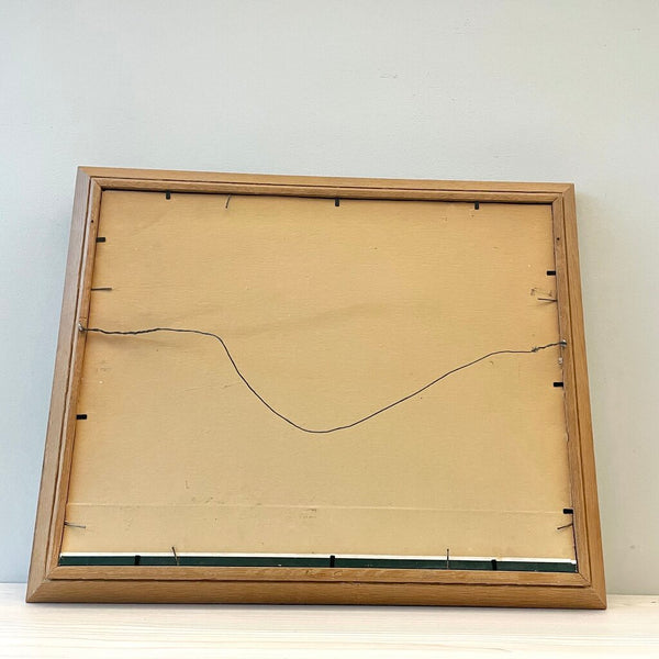 Moxie - Winter Cottage Painting On Board - 21 x 17