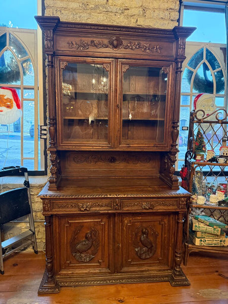 3pc Hutch Cabinet 56W 24D 97H IN STORE PICKUP ONLY