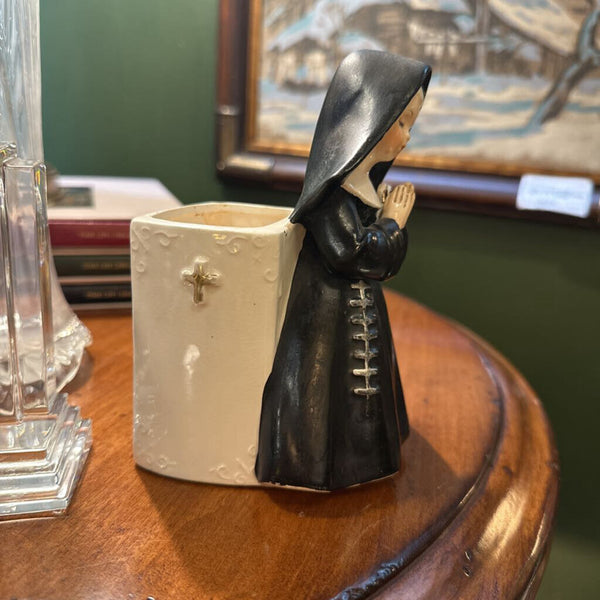 VINTAGE NUN PLANTER 1963