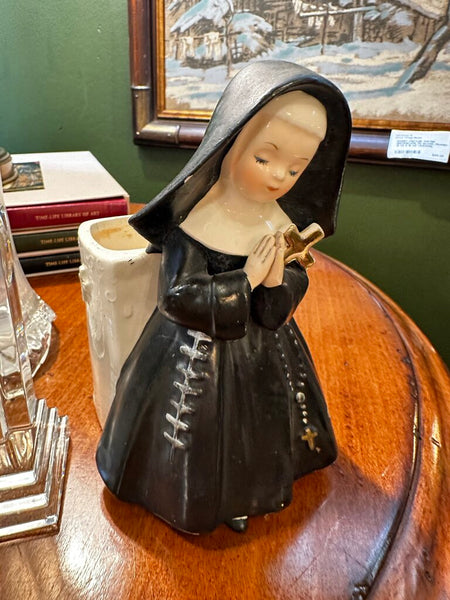 VINTAGE NUN PLANTER 1963