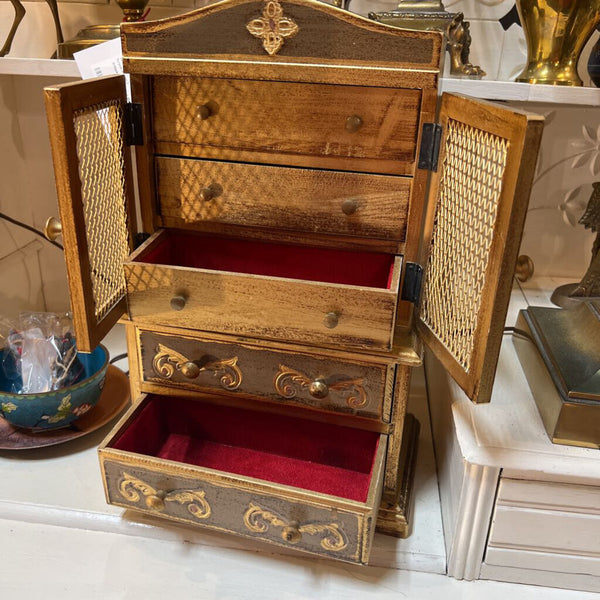 Vintage Musical Jewelry Box