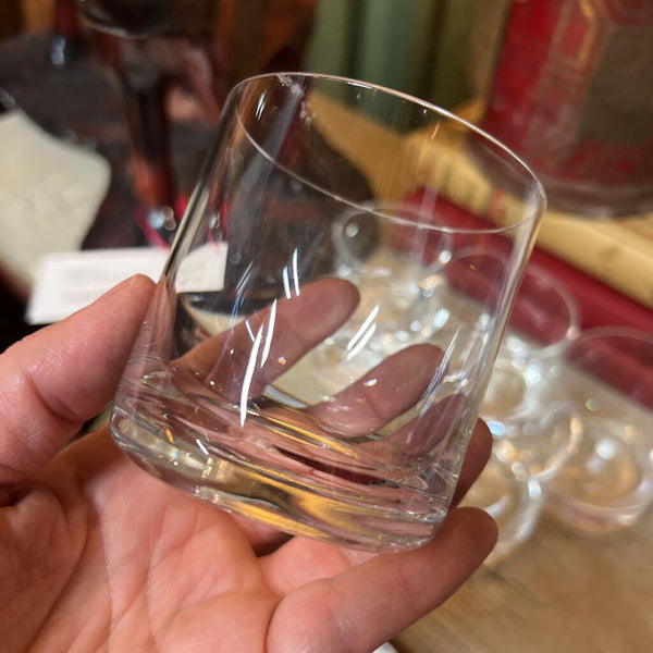 Set of 6 Vintage Rocks Glasses
