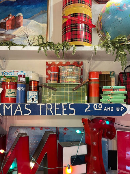 JFV ~ Vintage Sterling Plaid Tobacco tin