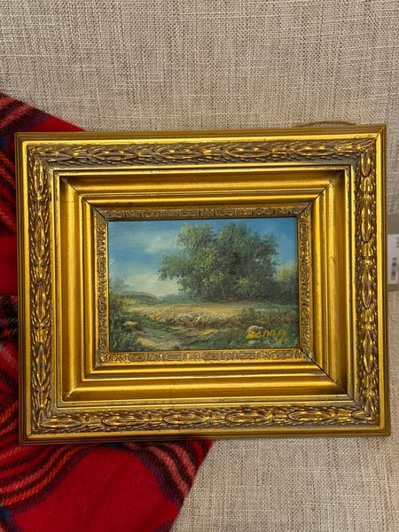 0265 Vintage Landscape Painting