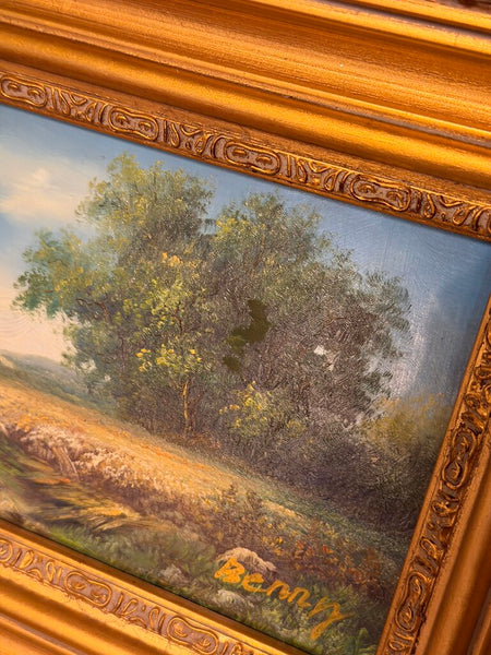 0265 Vintage Landscape Painting