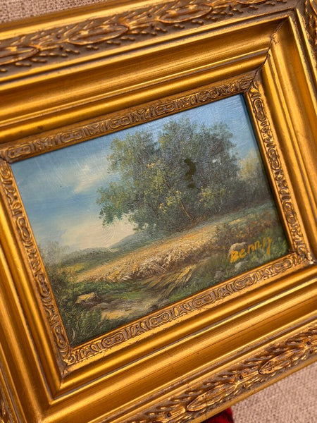 0265 Vintage Landscape Painting