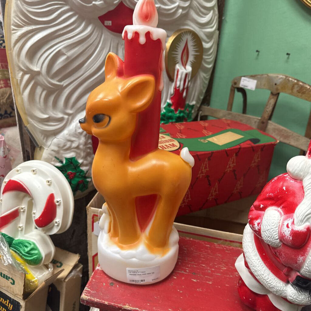 Reindeer blow mold table top