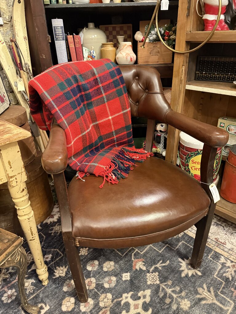 Vintage Leather Arm Chair ca. 1978