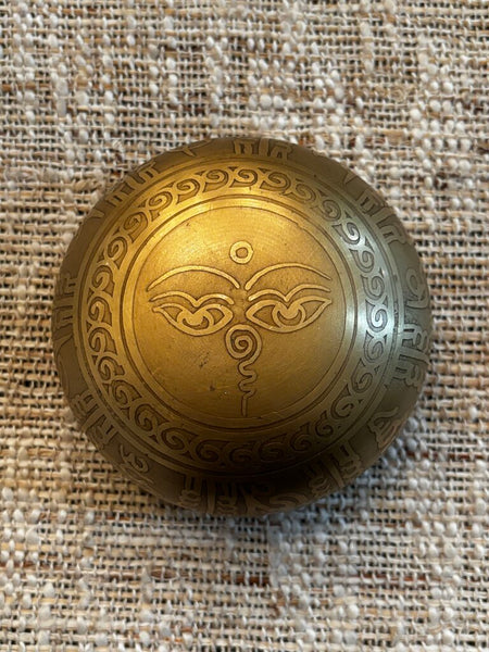 Tibetan Singing Bowl Brass
