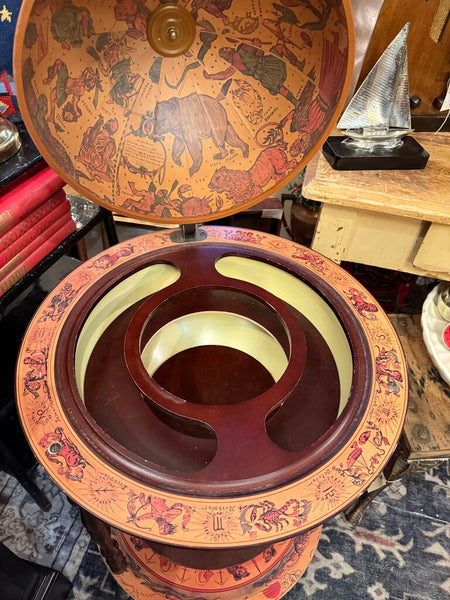 Old World Globe Bar Cart pickup only